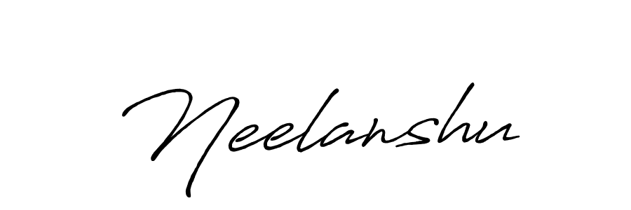 It looks lik you need a new signature style for name Neelanshu. Design unique handwritten (Antro_Vectra_Bolder) signature with our free signature maker in just a few clicks. Neelanshu signature style 7 images and pictures png