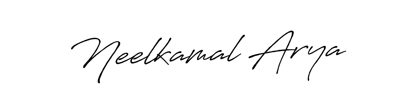 Make a beautiful signature design for name Neelkamal Arya. Use this online signature maker to create a handwritten signature for free. Neelkamal Arya signature style 7 images and pictures png