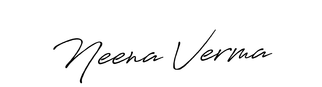 Similarly Antro_Vectra_Bolder is the best handwritten signature design. Signature creator online .You can use it as an online autograph creator for name Neena Verma. Neena Verma signature style 7 images and pictures png