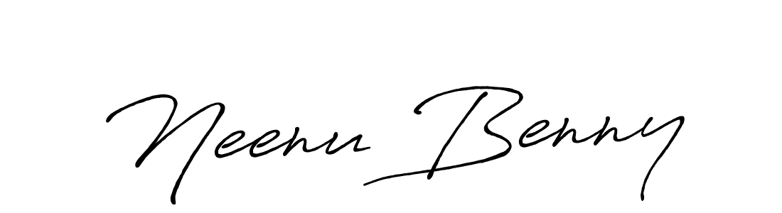 How to Draw Neenu Benny signature style? Antro_Vectra_Bolder is a latest design signature styles for name Neenu Benny. Neenu Benny signature style 7 images and pictures png