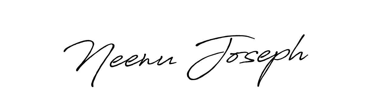 It looks lik you need a new signature style for name Neenu Joseph. Design unique handwritten (Antro_Vectra_Bolder) signature with our free signature maker in just a few clicks. Neenu Joseph signature style 7 images and pictures png