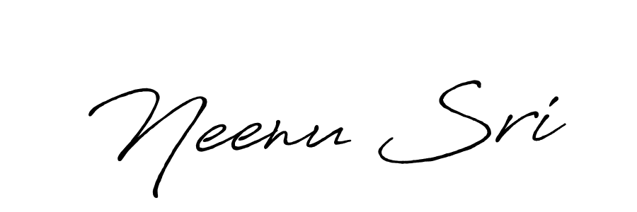 The best way (Antro_Vectra_Bolder) to make a short signature is to pick only two or three words in your name. The name Neenu Sri include a total of six letters. For converting this name. Neenu Sri signature style 7 images and pictures png