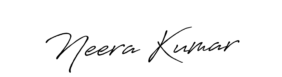 Make a short Neera Kumar signature style. Manage your documents anywhere anytime using Antro_Vectra_Bolder. Create and add eSignatures, submit forms, share and send files easily. Neera Kumar signature style 7 images and pictures png