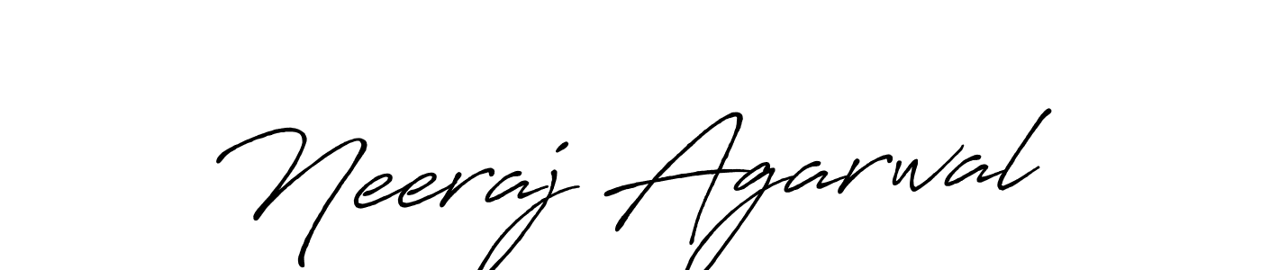 Also we have Neeraj Agarwal name is the best signature style. Create professional handwritten signature collection using Antro_Vectra_Bolder autograph style. Neeraj Agarwal signature style 7 images and pictures png