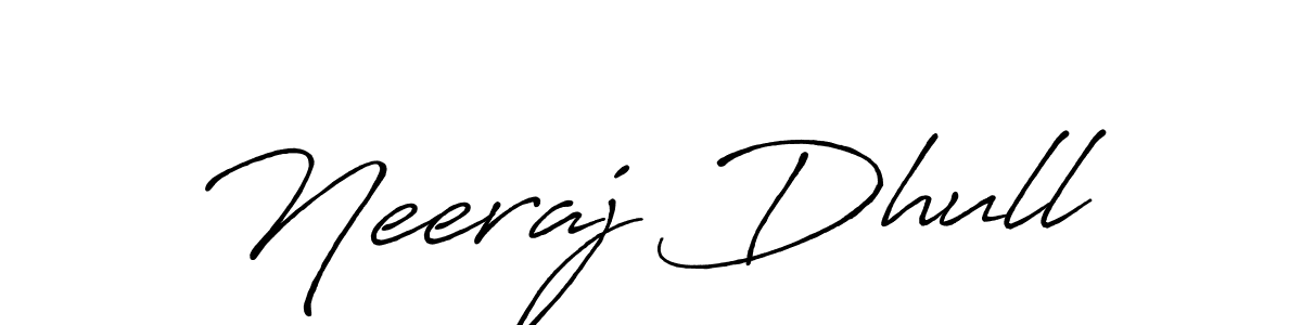 Neeraj Dhull stylish signature style. Best Handwritten Sign (Antro_Vectra_Bolder) for my name. Handwritten Signature Collection Ideas for my name Neeraj Dhull. Neeraj Dhull signature style 7 images and pictures png