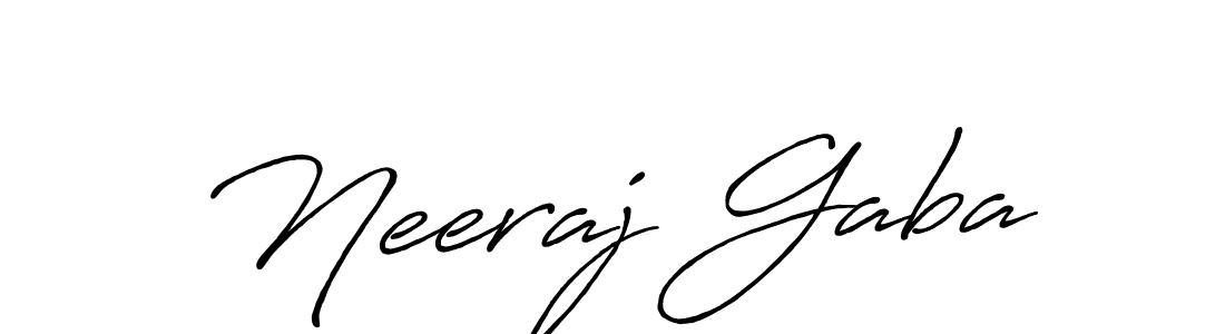 Make a beautiful signature design for name Neeraj Gaba. Use this online signature maker to create a handwritten signature for free. Neeraj Gaba signature style 7 images and pictures png