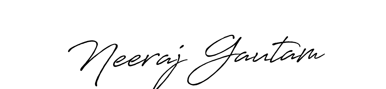 Make a beautiful signature design for name Neeraj Gautam. Use this online signature maker to create a handwritten signature for free. Neeraj Gautam signature style 7 images and pictures png
