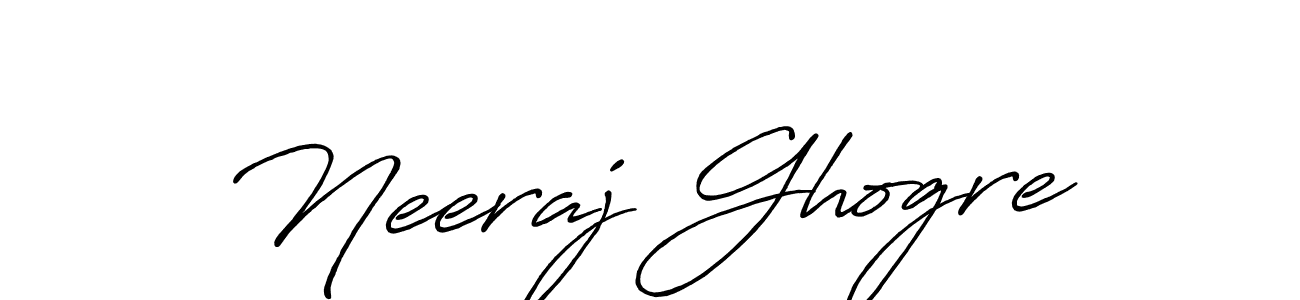 Use a signature maker to create a handwritten signature online. With this signature software, you can design (Antro_Vectra_Bolder) your own signature for name Neeraj Ghogre. Neeraj Ghogre signature style 7 images and pictures png