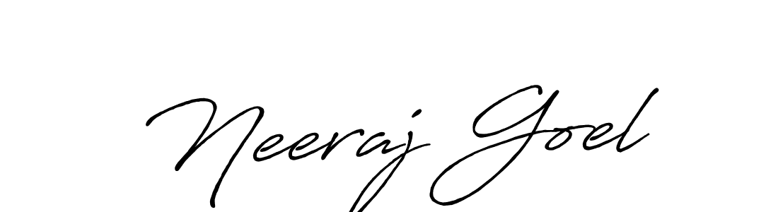 Make a short Neeraj Goel signature style. Manage your documents anywhere anytime using Antro_Vectra_Bolder. Create and add eSignatures, submit forms, share and send files easily. Neeraj Goel signature style 7 images and pictures png