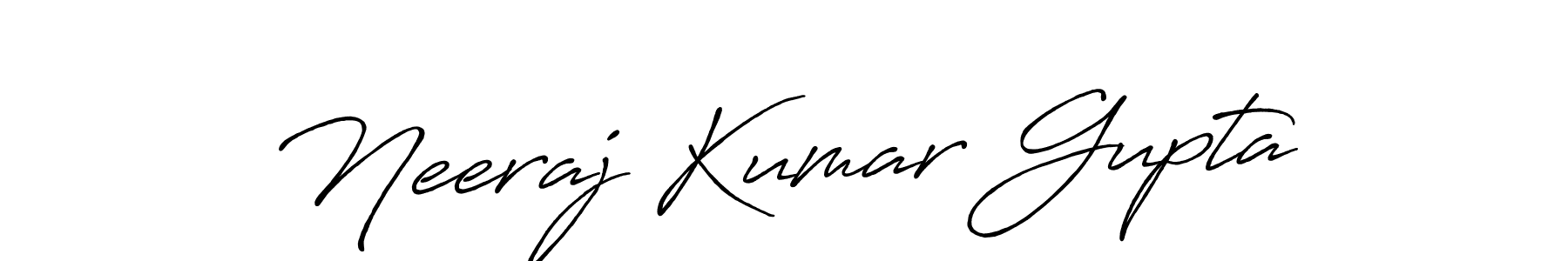 Neeraj Kumar Gupta stylish signature style. Best Handwritten Sign (Antro_Vectra_Bolder) for my name. Handwritten Signature Collection Ideas for my name Neeraj Kumar Gupta. Neeraj Kumar Gupta signature style 7 images and pictures png