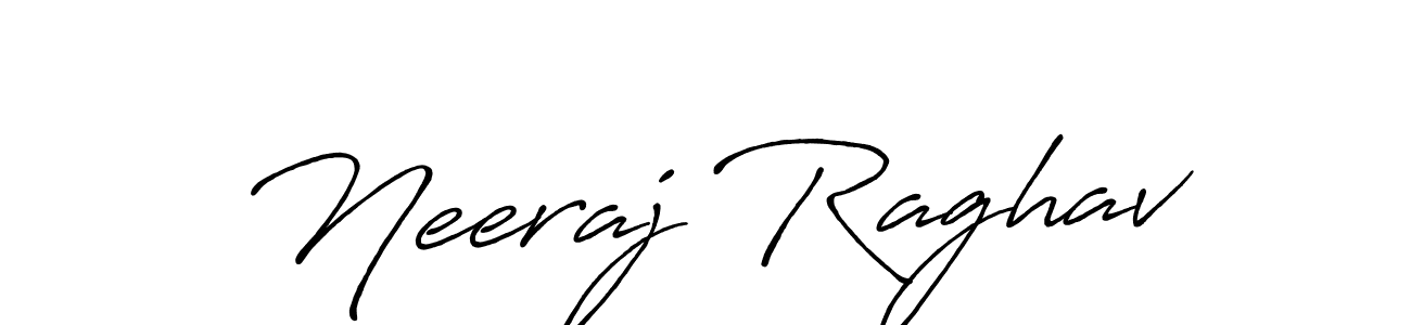Similarly Antro_Vectra_Bolder is the best handwritten signature design. Signature creator online .You can use it as an online autograph creator for name Neeraj Raghav. Neeraj Raghav signature style 7 images and pictures png