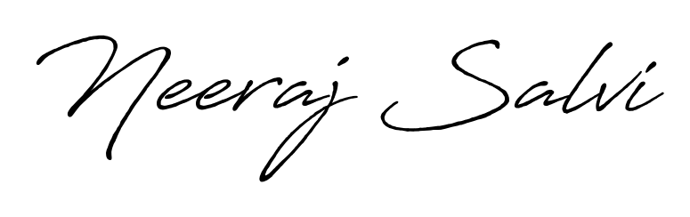Discover the perfect balance of readability and style for Neeraj Salvi with Antro_Vectra_Bolder font. Create your dream signature today. Neeraj Salvi signature style 7 images and pictures png