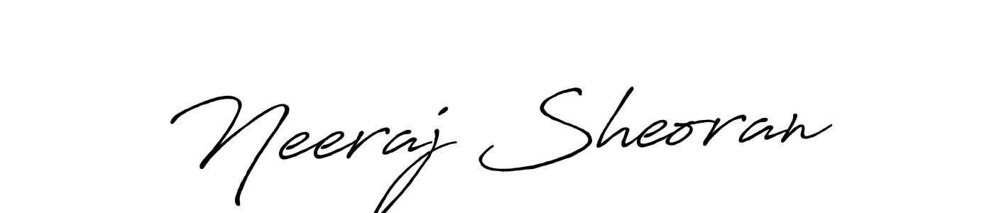 Use a signature maker to create a handwritten signature online. With this signature software, you can design (Antro_Vectra_Bolder) your own signature for name Neeraj Sheoran. Neeraj Sheoran signature style 7 images and pictures png