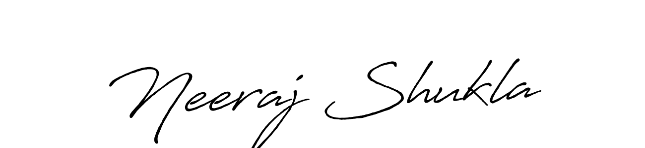 Use a signature maker to create a handwritten signature online. With this signature software, you can design (Antro_Vectra_Bolder) your own signature for name Neeraj Shukla. Neeraj Shukla signature style 7 images and pictures png