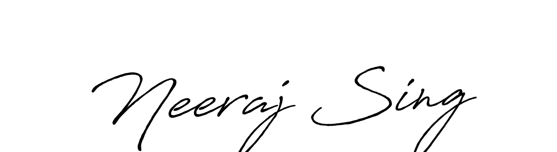 Also You can easily find your signature by using the search form. We will create Neeraj Sing name handwritten signature images for you free of cost using Antro_Vectra_Bolder sign style. Neeraj Sing signature style 7 images and pictures png