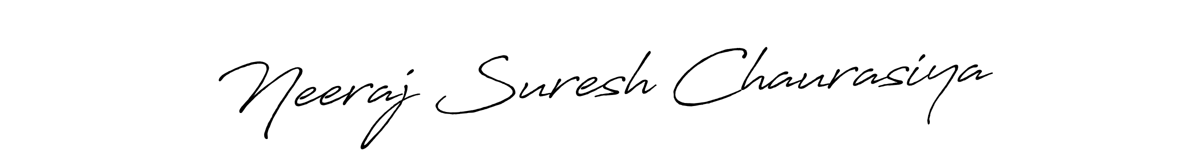 if you are searching for the best signature style for your name Neeraj Suresh Chaurasiya. so please give up your signature search. here we have designed multiple signature styles  using Antro_Vectra_Bolder. Neeraj Suresh Chaurasiya signature style 7 images and pictures png