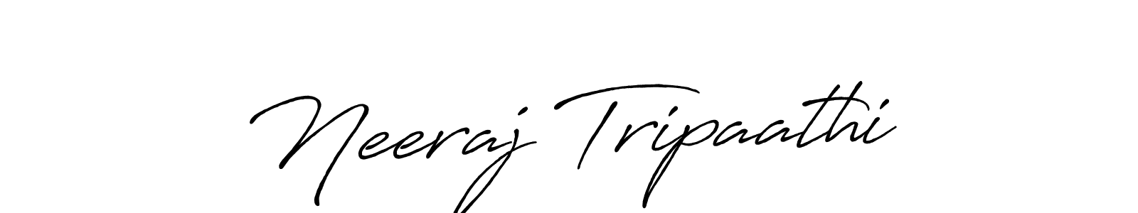 Neeraj Tripaathi stylish signature style. Best Handwritten Sign (Antro_Vectra_Bolder) for my name. Handwritten Signature Collection Ideas for my name Neeraj Tripaathi. Neeraj Tripaathi signature style 7 images and pictures png