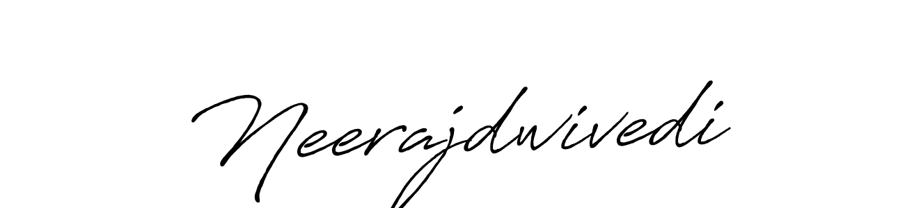 Antro_Vectra_Bolder is a professional signature style that is perfect for those who want to add a touch of class to their signature. It is also a great choice for those who want to make their signature more unique. Get Neerajdwivedi name to fancy signature for free. Neerajdwivedi signature style 7 images and pictures png