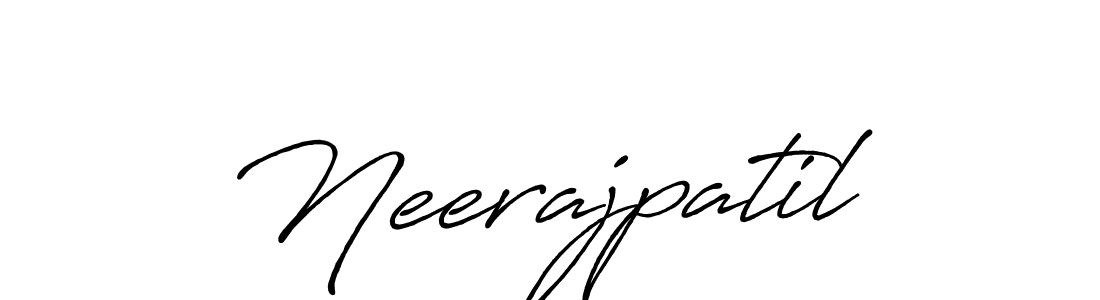 Once you've used our free online signature maker to create your best signature Antro_Vectra_Bolder style, it's time to enjoy all of the benefits that Neerajpatil name signing documents. Neerajpatil signature style 7 images and pictures png