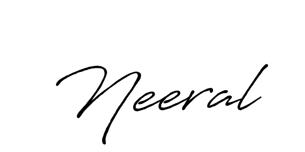 Antro_Vectra_Bolder is a professional signature style that is perfect for those who want to add a touch of class to their signature. It is also a great choice for those who want to make their signature more unique. Get Neeral name to fancy signature for free. Neeral signature style 7 images and pictures png