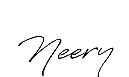 How to Draw Neery signature style? Antro_Vectra_Bolder is a latest design signature styles for name Neery. Neery signature style 7 images and pictures png