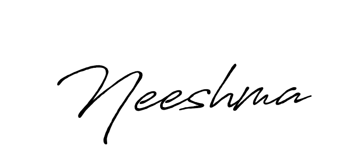Once you've used our free online signature maker to create your best signature Antro_Vectra_Bolder style, it's time to enjoy all of the benefits that Neeshma name signing documents. Neeshma signature style 7 images and pictures png