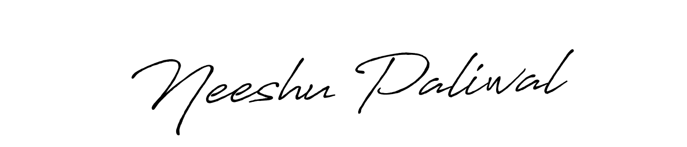 Also You can easily find your signature by using the search form. We will create Neeshu Paliwal name handwritten signature images for you free of cost using Antro_Vectra_Bolder sign style. Neeshu Paliwal signature style 7 images and pictures png