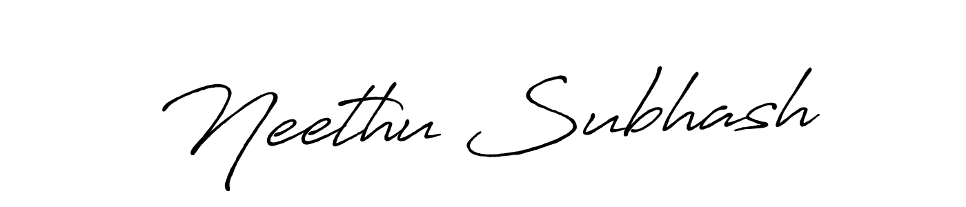 This is the best signature style for the Neethu Subhash name. Also you like these signature font (Antro_Vectra_Bolder). Mix name signature. Neethu Subhash signature style 7 images and pictures png