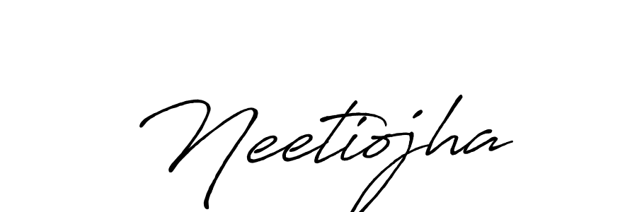 Similarly Antro_Vectra_Bolder is the best handwritten signature design. Signature creator online .You can use it as an online autograph creator for name Neetiojha. Neetiojha signature style 7 images and pictures png