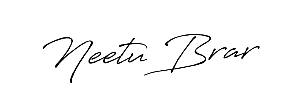 This is the best signature style for the Neetu Brar name. Also you like these signature font (Antro_Vectra_Bolder). Mix name signature. Neetu Brar signature style 7 images and pictures png