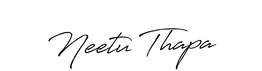 This is the best signature style for the Neetu Thapa name. Also you like these signature font (Antro_Vectra_Bolder). Mix name signature. Neetu Thapa signature style 7 images and pictures png