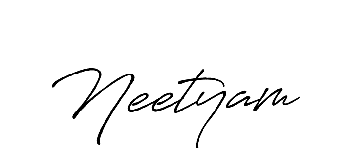 How to Draw Neetyam signature style? Antro_Vectra_Bolder is a latest design signature styles for name Neetyam. Neetyam signature style 7 images and pictures png