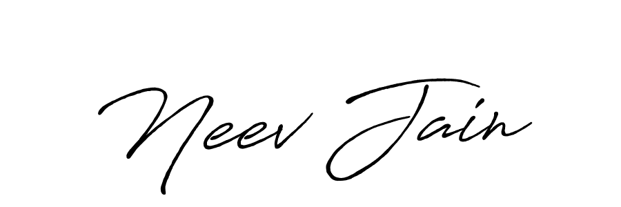 You can use this online signature creator to create a handwritten signature for the name Neev Jain. This is the best online autograph maker. Neev Jain signature style 7 images and pictures png