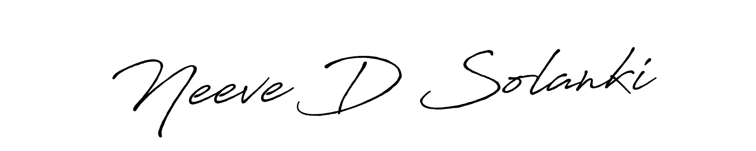 Make a beautiful signature design for name Neeve D Solanki. Use this online signature maker to create a handwritten signature for free. Neeve D Solanki signature style 7 images and pictures png