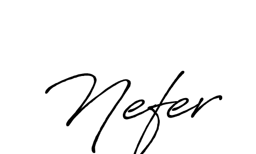 Best and Professional Signature Style for Nefer. Antro_Vectra_Bolder Best Signature Style Collection. Nefer signature style 7 images and pictures png