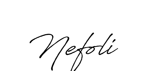 Also You can easily find your signature by using the search form. We will create Nefoli name handwritten signature images for you free of cost using Antro_Vectra_Bolder sign style. Nefoli signature style 7 images and pictures png