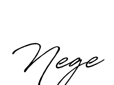 Also You can easily find your signature by using the search form. We will create Nege name handwritten signature images for you free of cost using Antro_Vectra_Bolder sign style. Nege signature style 7 images and pictures png