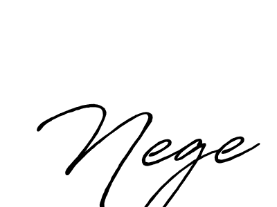 Also You can easily find your signature by using the search form. We will create Nege name handwritten signature images for you free of cost using Antro_Vectra_Bolder sign style. Nege signature style 7 images and pictures png