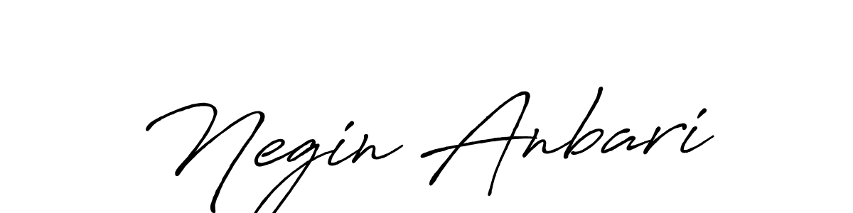 You should practise on your own different ways (Antro_Vectra_Bolder) to write your name (Negin Anbari) in signature. don't let someone else do it for you. Negin Anbari signature style 7 images and pictures png