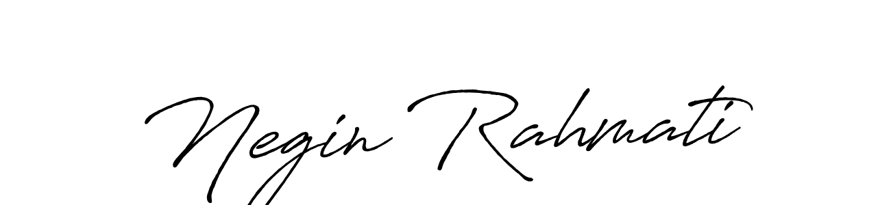 You can use this online signature creator to create a handwritten signature for the name Negin Rahmati. This is the best online autograph maker. Negin Rahmati signature style 7 images and pictures png