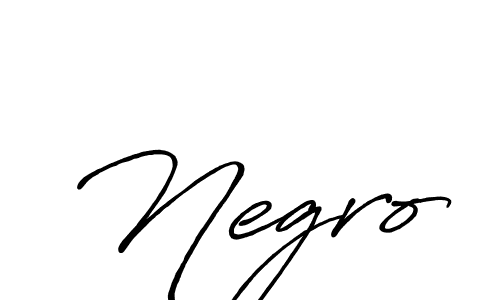 How to make Negro signature? Antro_Vectra_Bolder is a professional autograph style. Create handwritten signature for Negro name. Negro signature style 7 images and pictures png