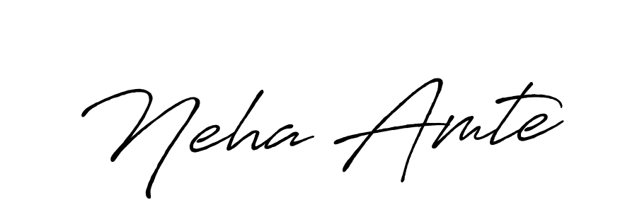 Neha Amte stylish signature style. Best Handwritten Sign (Antro_Vectra_Bolder) for my name. Handwritten Signature Collection Ideas for my name Neha Amte. Neha Amte signature style 7 images and pictures png