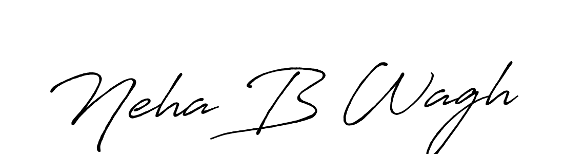 It looks lik you need a new signature style for name Neha B Wagh. Design unique handwritten (Antro_Vectra_Bolder) signature with our free signature maker in just a few clicks. Neha B Wagh signature style 7 images and pictures png