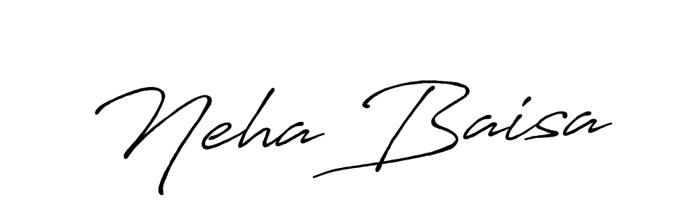 Once you've used our free online signature maker to create your best signature Antro_Vectra_Bolder style, it's time to enjoy all of the benefits that Neha Baisa name signing documents. Neha Baisa signature style 7 images and pictures png