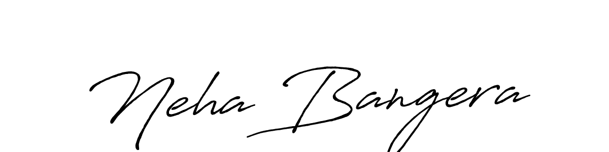 How to Draw Neha Bangera signature style? Antro_Vectra_Bolder is a latest design signature styles for name Neha Bangera. Neha Bangera signature style 7 images and pictures png