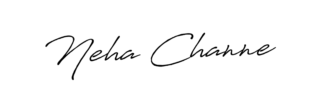 if you are searching for the best signature style for your name Neha Channe. so please give up your signature search. here we have designed multiple signature styles  using Antro_Vectra_Bolder. Neha Channe signature style 7 images and pictures png