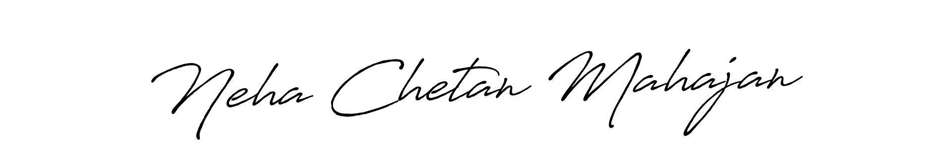 It looks lik you need a new signature style for name Neha Chetan Mahajan. Design unique handwritten (Antro_Vectra_Bolder) signature with our free signature maker in just a few clicks. Neha Chetan Mahajan signature style 7 images and pictures png