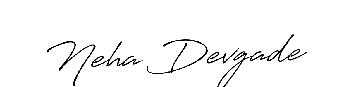 Antro_Vectra_Bolder is a professional signature style that is perfect for those who want to add a touch of class to their signature. It is also a great choice for those who want to make their signature more unique. Get Neha Devgade name to fancy signature for free. Neha Devgade signature style 7 images and pictures png