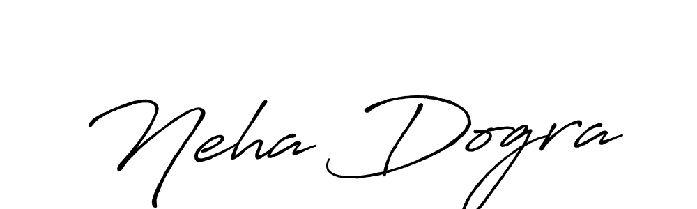 The best way (Antro_Vectra_Bolder) to make a short signature is to pick only two or three words in your name. The name Neha Dogra include a total of six letters. For converting this name. Neha Dogra signature style 7 images and pictures png