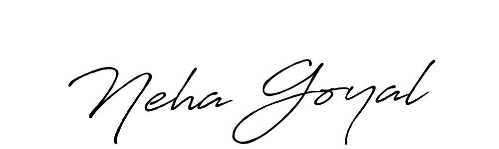 if you are searching for the best signature style for your name Neha Goyal. so please give up your signature search. here we have designed multiple signature styles  using Antro_Vectra_Bolder. Neha Goyal signature style 7 images and pictures png